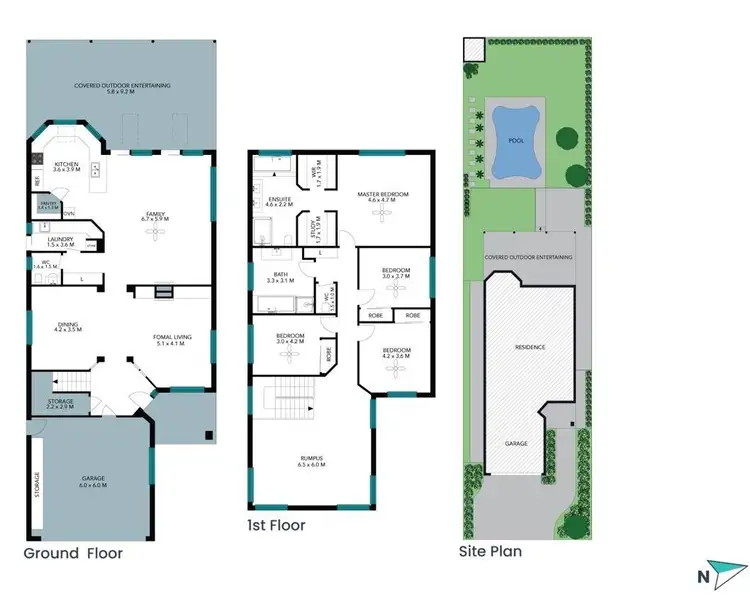 Floorplan of Homely house listing, 52 Bangaroo Street, North Balgowlah NSW 2093