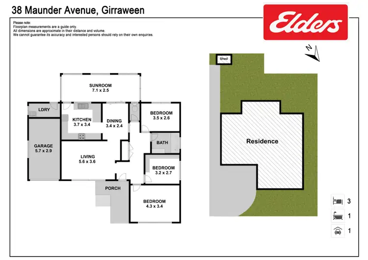 Floorplan of Homely house listing, 38 Maunder Avenue, Girraween NSW 2145