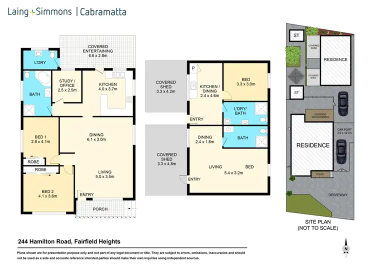 Floorplan of Homely house listing, 244 Hamilton Road, Fairfield Heights NSW 2165