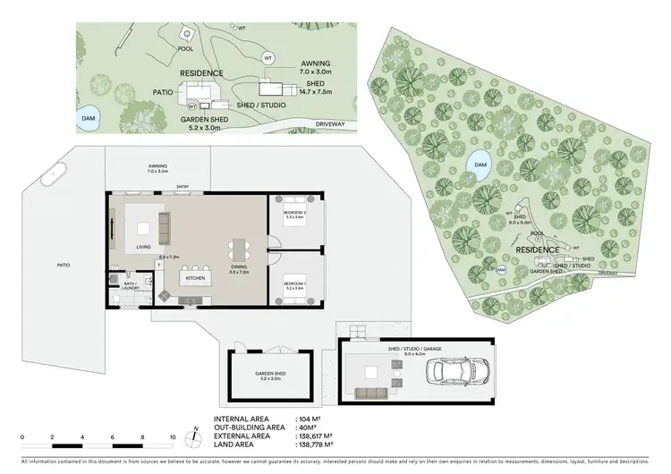 Floorplan of Homely rural property listing, 142B Woodburn Road, Morton NSW 2538