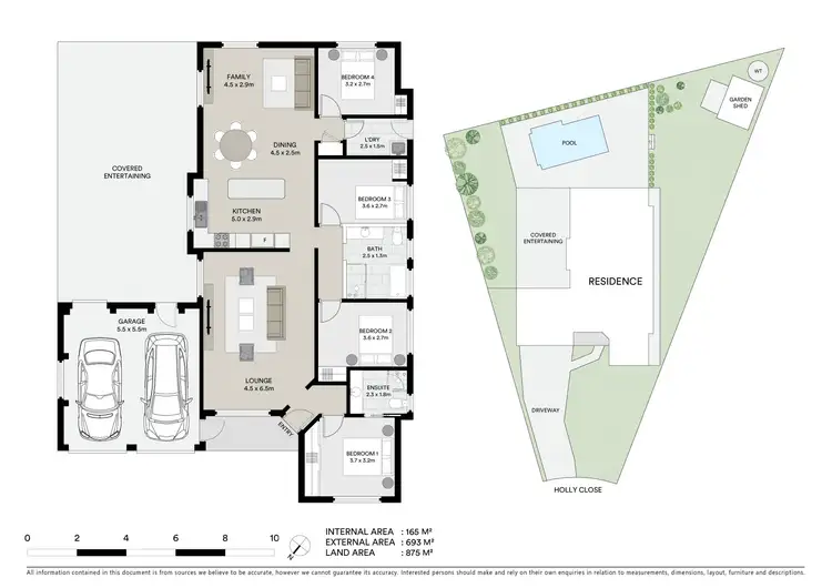 Floorplan of Homely house listing, 10 Holly Close, Lake Haven NSW 2263