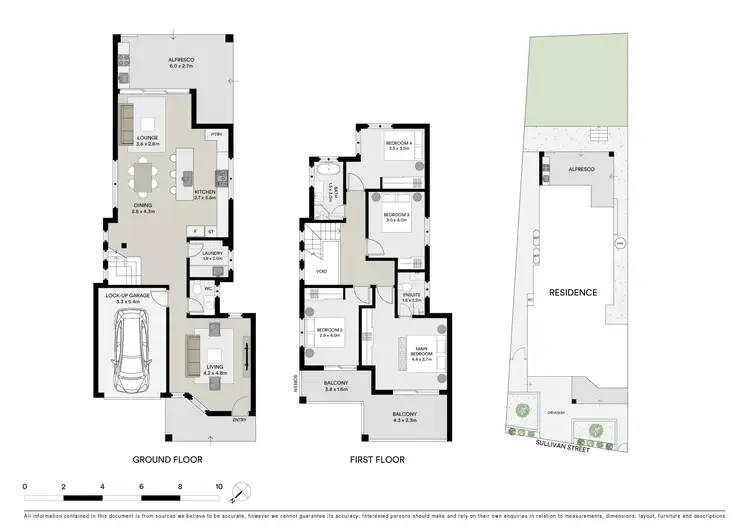 Floorplan of Homely semi-detached listing, 22a Sullivan Avenue, Lurnea NSW 2170