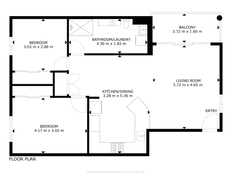 Floorplan of Homely unit listing, 7/5 James Street, Cairns North QLD 4870