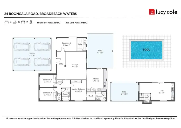 Floorplan of Homely house listing, 24 Boongala Road, Broadbeach Waters QLD 4218