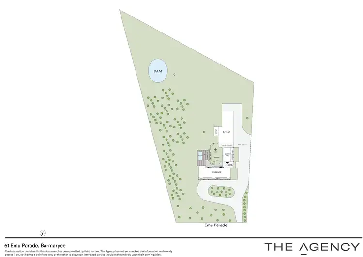 Floorplan of Homely house listing, 61 Emu Parade, Barmaryee QLD 4703