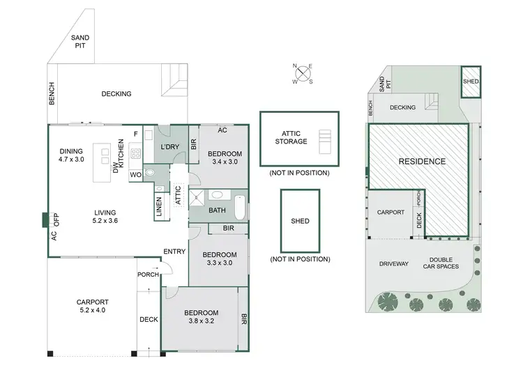 Floorplan of Homely house listing, 1/29 Ivan Avenue, Edithvale VIC 3196