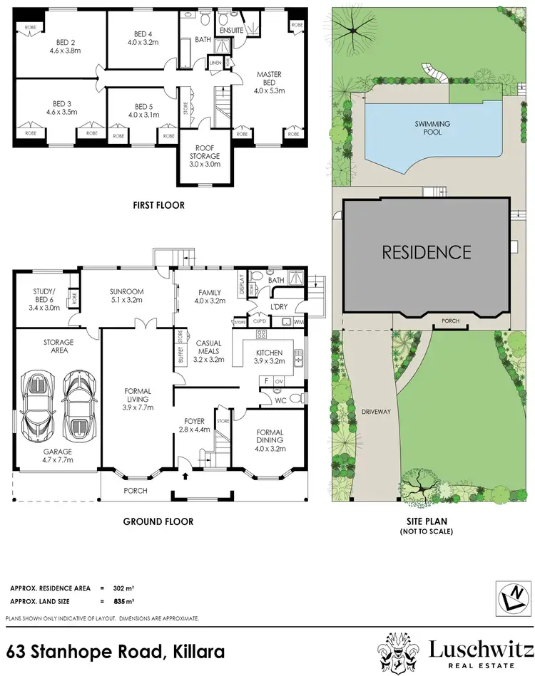 Floorplan of Homely house listing, 63 Stanhope Road, Killara NSW 2071