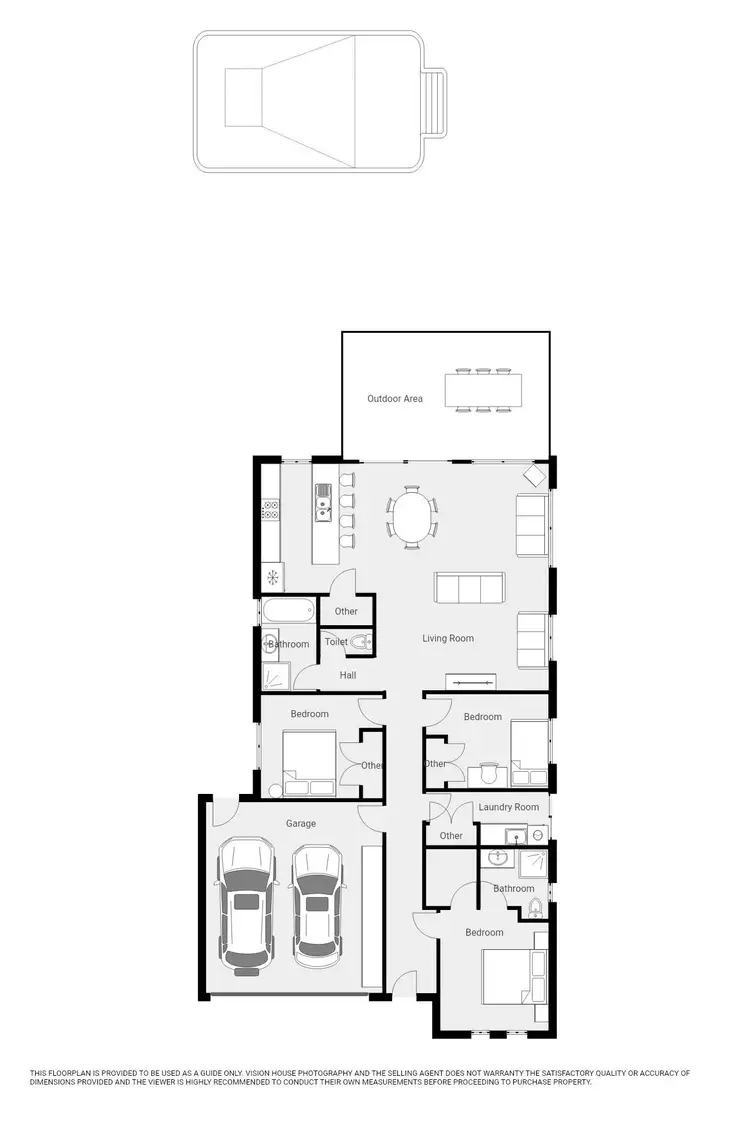 Floorplan of Homely land listing, 15 Burdekin Court, Red Cliffs VIC 3496