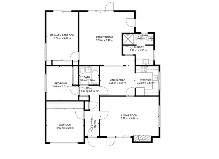 Floorplan of Homely house listing, 15 Kooloona Crescent, West Pymble NSW 2073