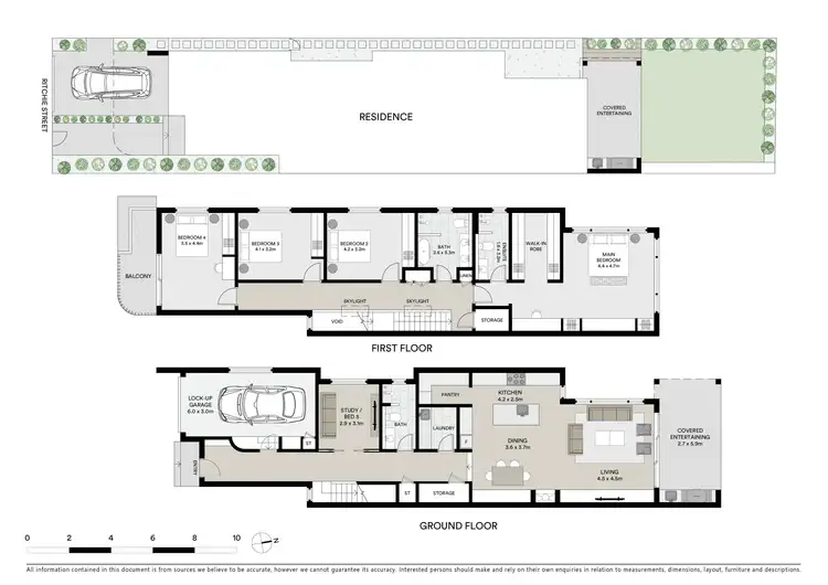 Floorplan of Homely semi-detached listing, 28A Ritchie Street, Sans Souci NSW 2219