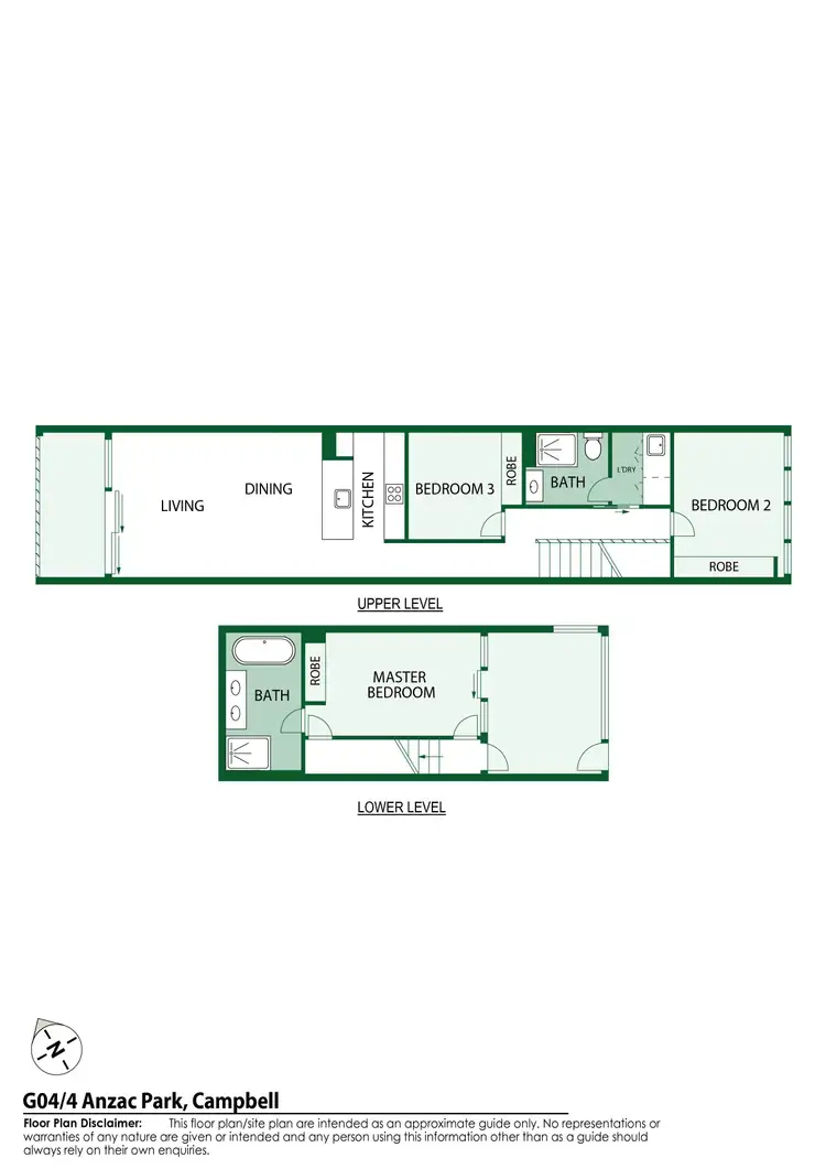 Floorplan of Homely apartment listing, G04/4 Anzac Park, Campbell ACT 2612