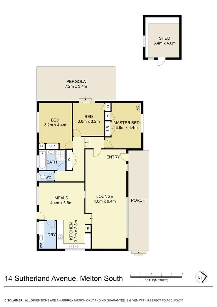 Floorplan of Homely house listing, 14 Sutherland Avenue, Melton South VIC 3338