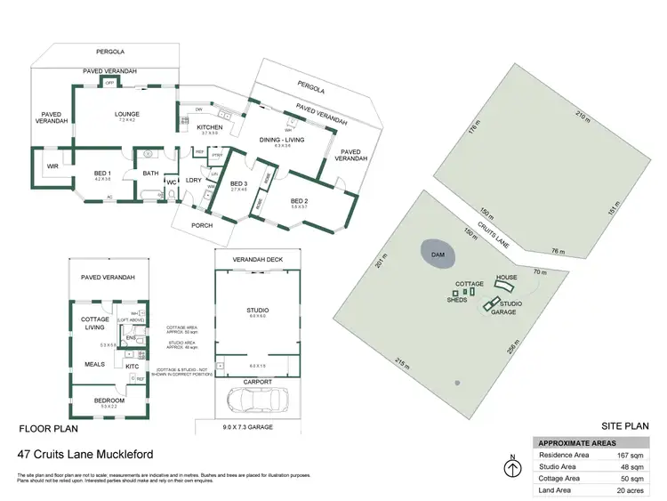 Floorplan of Homely house listing, 47 Cruits Lane, Muckleford VIC 3451