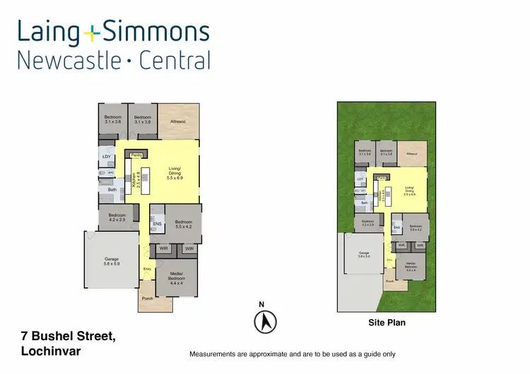 Floorplan of Homely house listing, 7 Bushel Street, Lochinvar NSW 2321