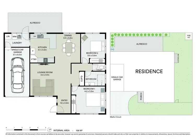 Floorplan of Homely unit listing, 4/24 Mellis Circuit, Alstonville NSW 2477