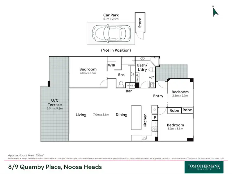 Floorplan of Homely unit listing, 9/8 Quamby Place, Noosa Heads QLD 4567