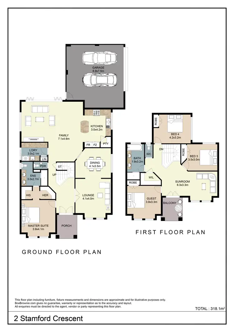Floorplan of Homely house listing, 2 Stamford Crescent, Secret Harbour WA 6173