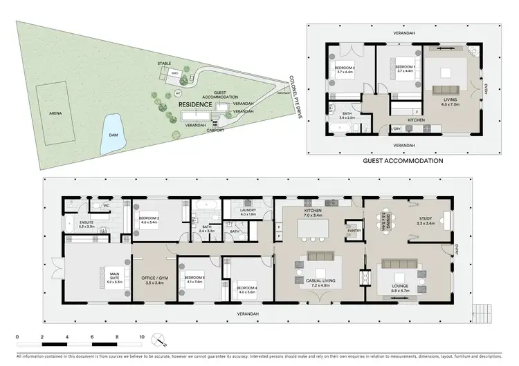 Floorplan of Homely rural property listing, 108 Colonel Pye Drive, Cobbitty NSW 2570