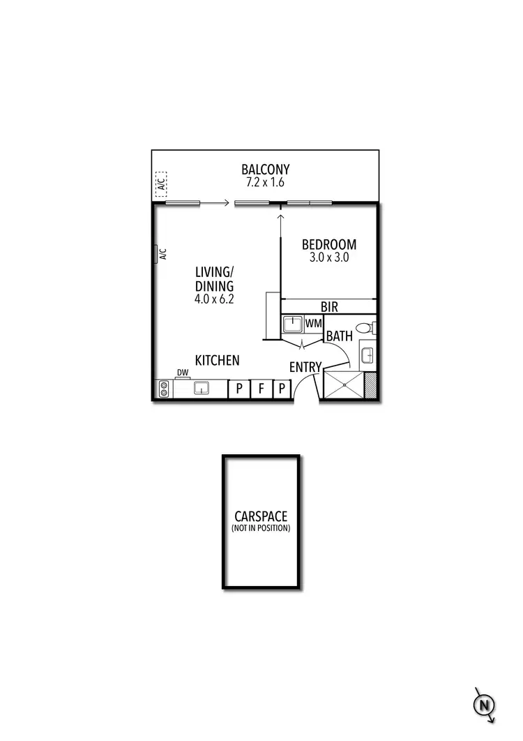 Floorplan of Homely unit listing, 913/15 Clifton Street, Prahran VIC 3181
