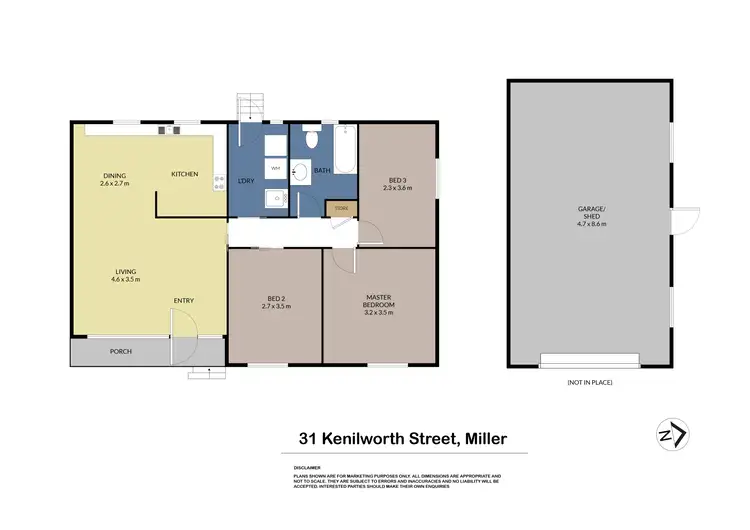Floorplan of Homely house listing, 31 Kenilworth Street, Miller NSW 2168