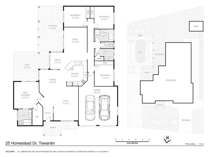 Floorplan of Homely house listing, 25 Homestead Drive, Tewantin QLD 4565