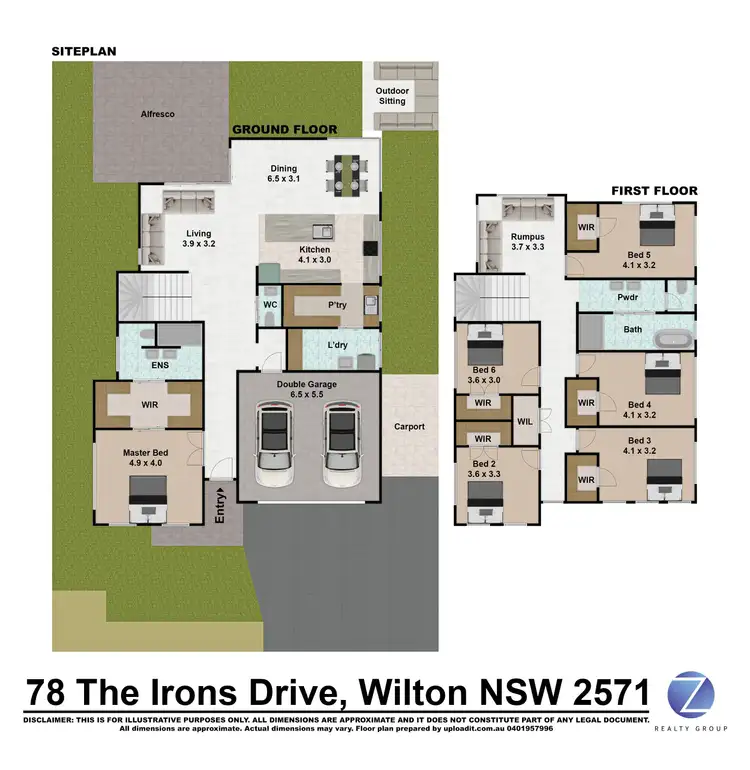 Floorplan of Homely house listing, 78 The Irons Drive, Wilton NSW 2571