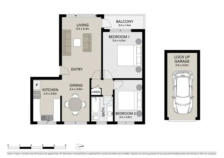 Floorplan of Homely apartment listing, 16/32 Russell Street, Strathfield NSW 2135