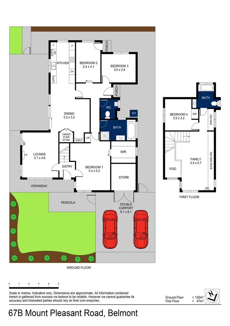 Floorplan of Homely house listing, 67B Mount Pleasant Road, Belmont VIC 3216