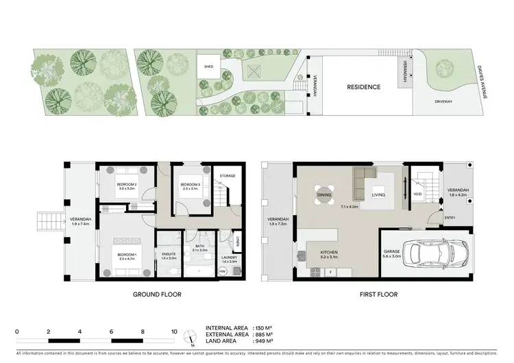 Floorplan of Homely semi-detached listing, 24B Davies Avenue, Springwood NSW 2777
