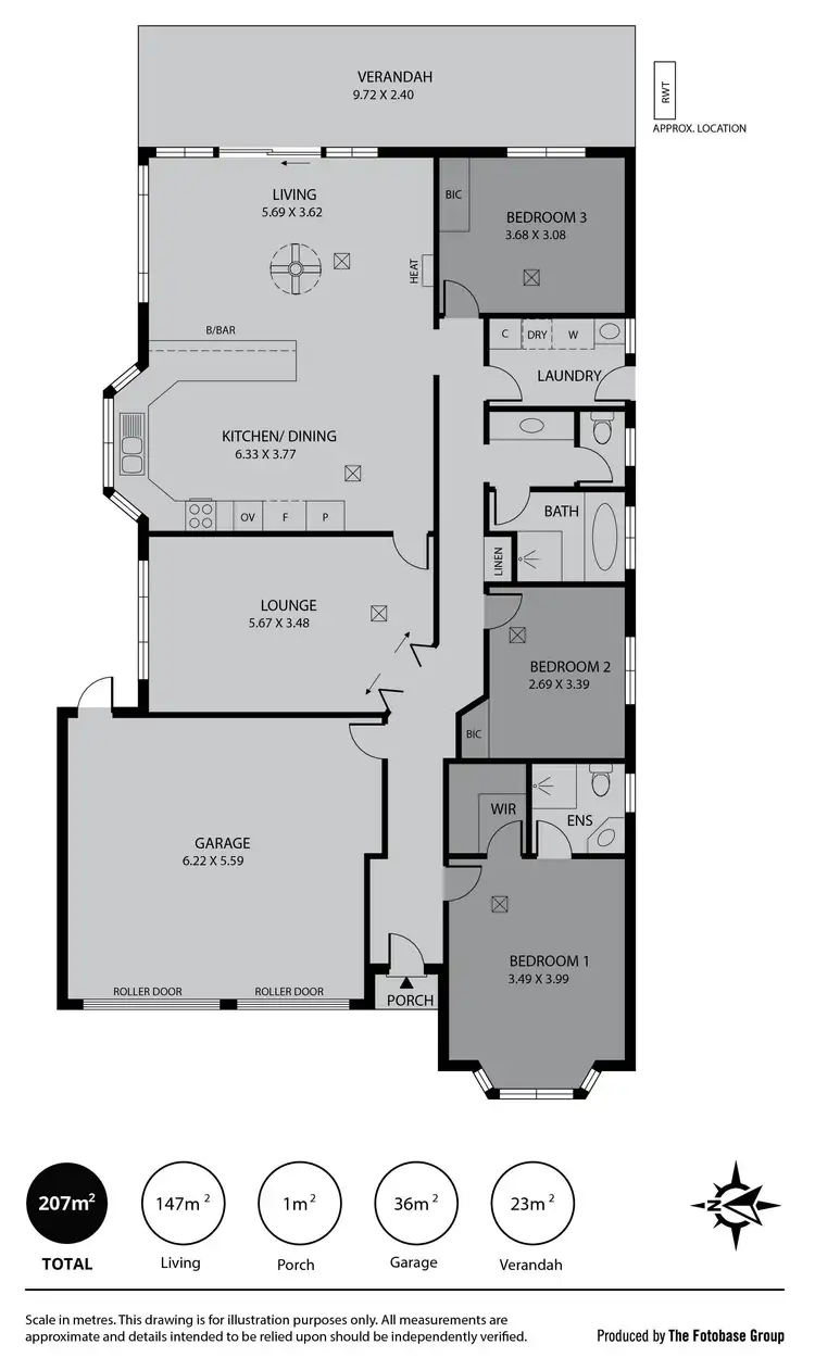 Floorplan of Homely house listing, 15 Lyle Street, Para Vista SA 5093