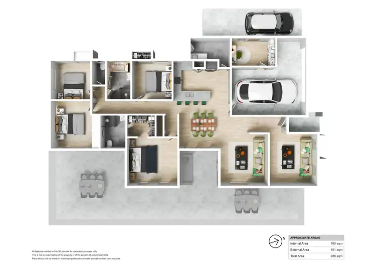 Floorplan of Homely house listing, 33 Trebbiano Drive, Cessnock NSW 2325