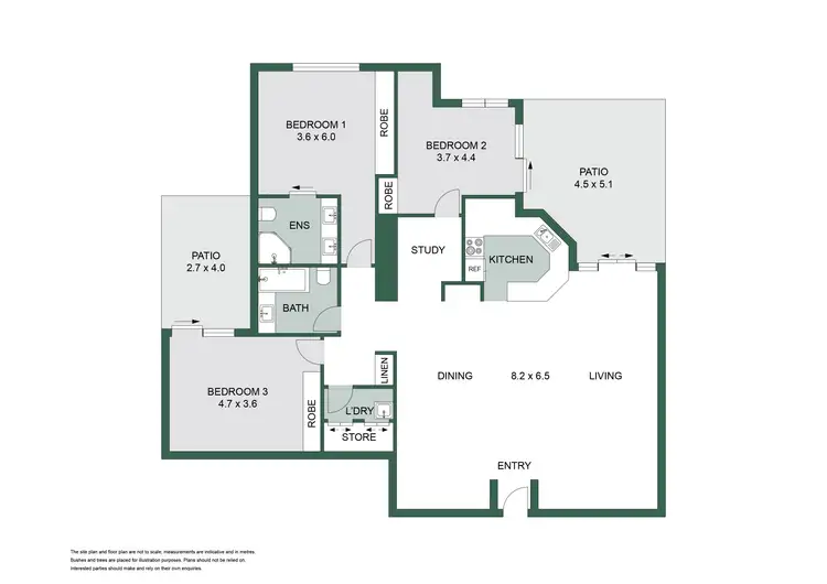 Floorplan of Homely apartment listing, 213/12 Gregory Street, Westcourt QLD 4870