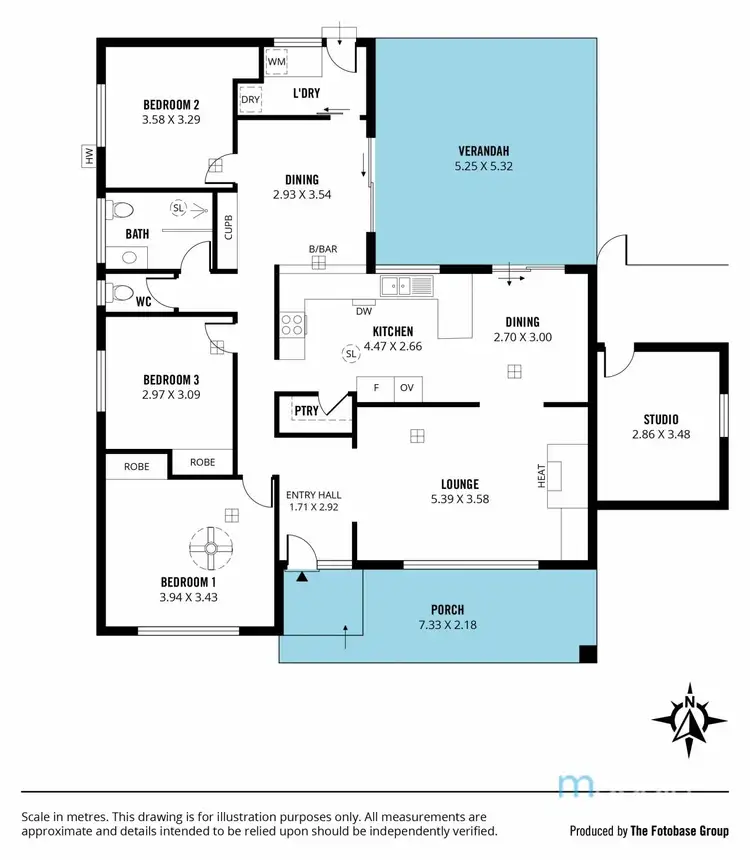 Floorplan of Homely house listing, 3 Pat Crescent, Morphett Vale SA 5162