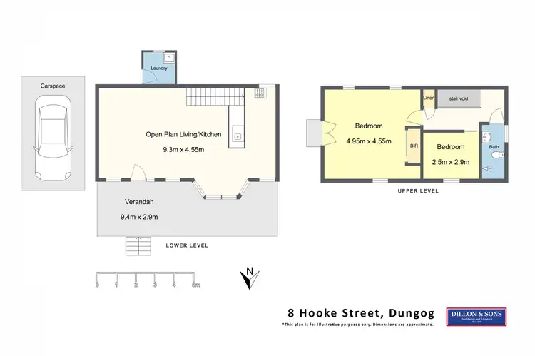 Floorplan of Homely house listing, 8 Hooke Street, Dungog NSW 2420