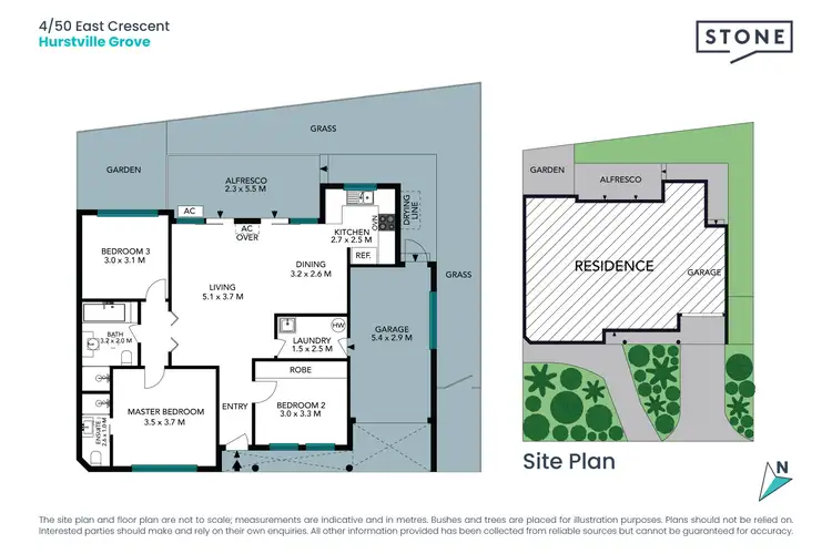 Floorplan of Homely villa listing, 4/50 East Crescent, Hurstville Grove NSW 2220