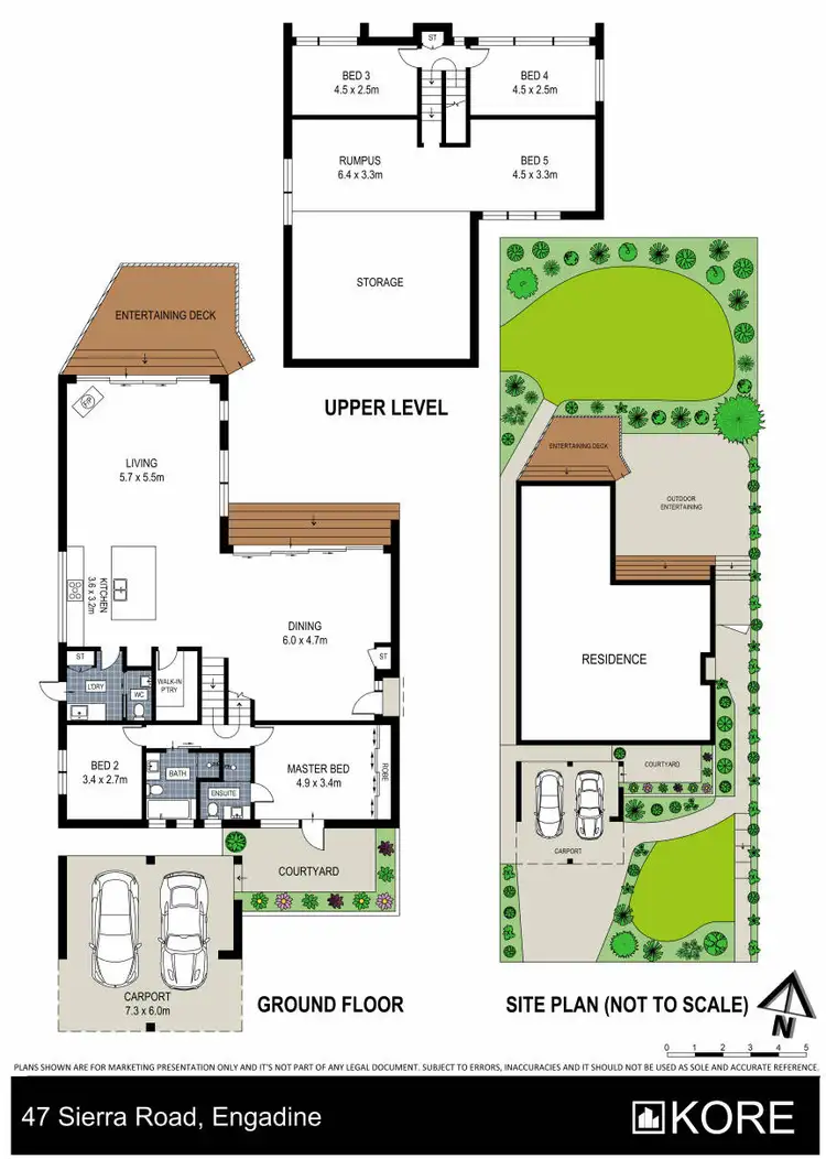Floorplan of Homely house listing, 47 Sierra Road, Engadine NSW 2233