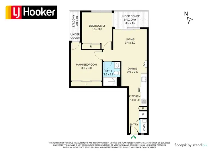 Floorplan of Homely apartment listing, 102/93 Flemington Road, North Melbourne VIC 3051