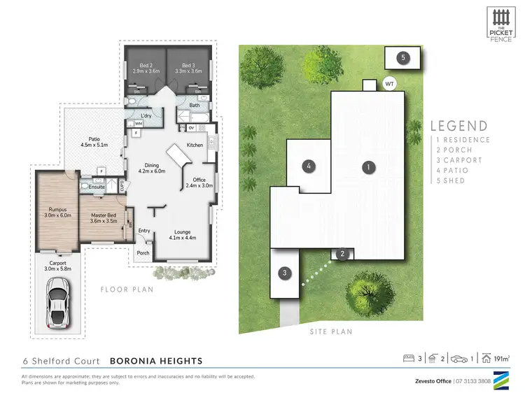 Floorplan of Homely house listing, 6 Shelford Court, Boronia Heights QLD 4124