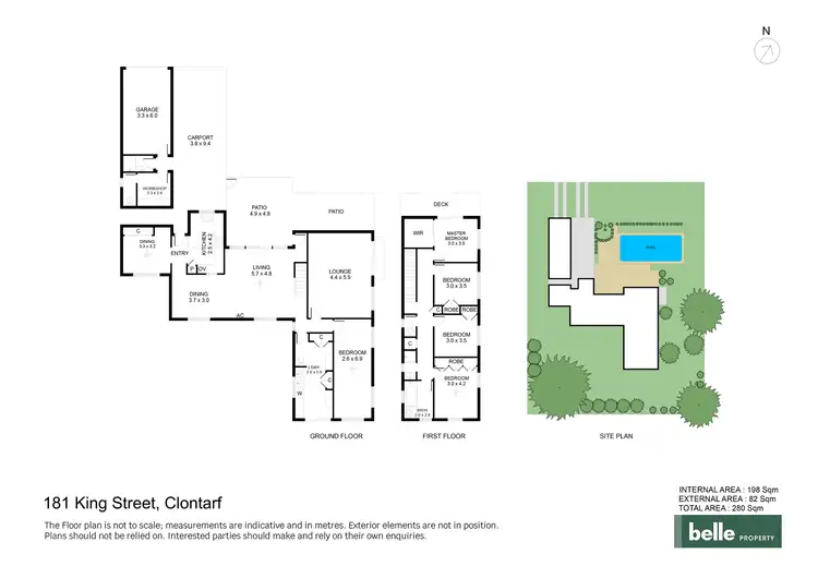 Floorplan of Homely house listing, 181 King Street, Clontarf QLD 4019
