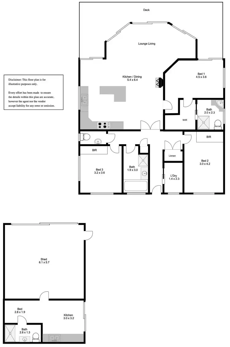 Floorplan of Homely house listing, 3 Brigette Avenue, Coffin Bay SA 5607