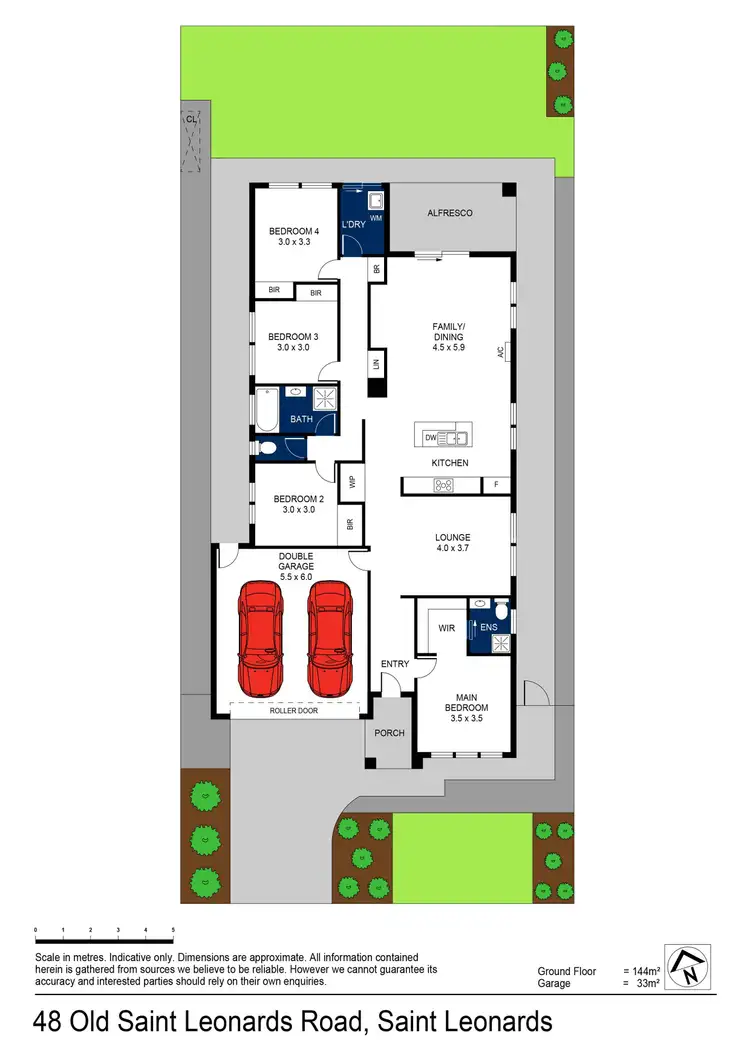 Floorplan of Homely house listing, 48 Old St Leonards Road, St Leonards VIC 3223