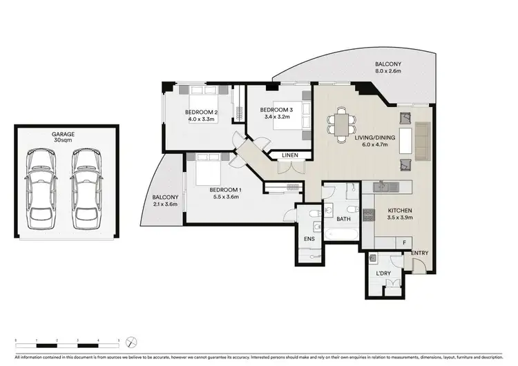 Floorplan of Homely unit listing, 202/91D Bridge Road, Westmead NSW 2145