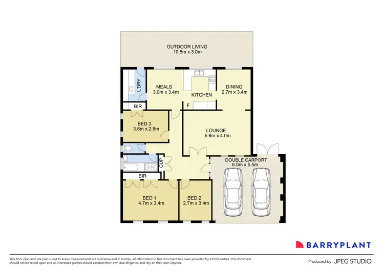 Floorplan of Homely house listing, 8 Rodney Drive, Keilor Downs VIC 3038