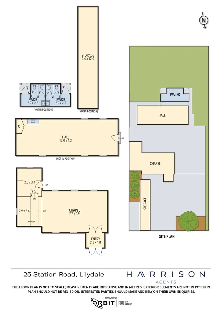 Floorplan of Homely rural property listing, 25 Station Road, Lilydale TAS 7268