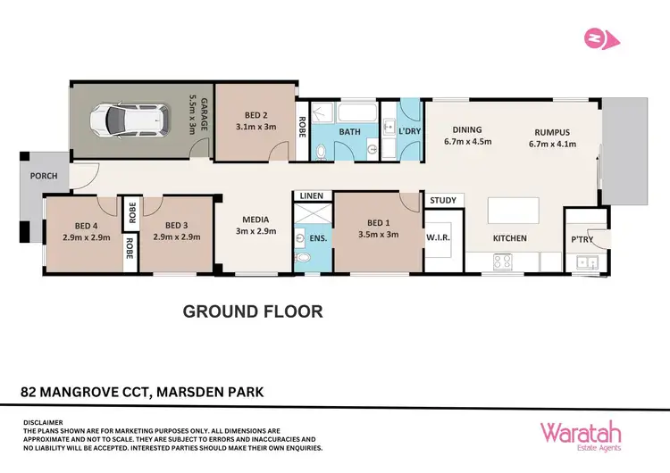 Floorplan of Homely house listing, 82 Mangrove Circuit, Marsden Park NSW 2765