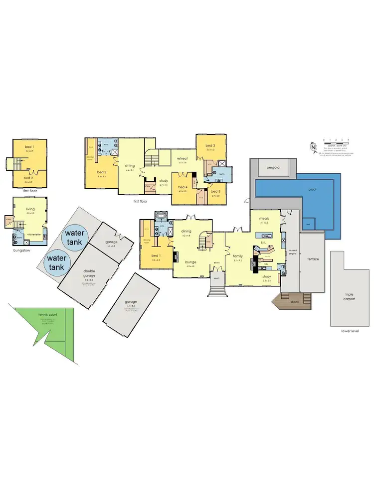 Floorplan of Homely house listing, 64-74 Rainbow Valley Road, Park Orchards VIC 3114