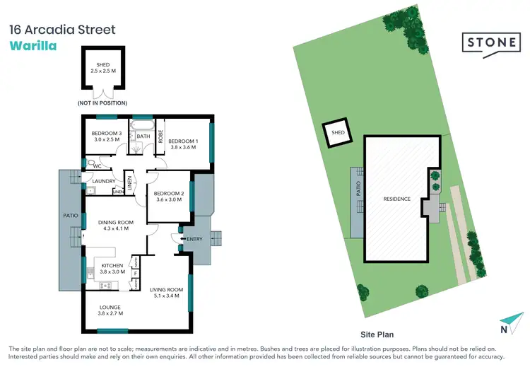 Floorplan of Homely house listing, 16 Arcadia Street, Warilla NSW 2528