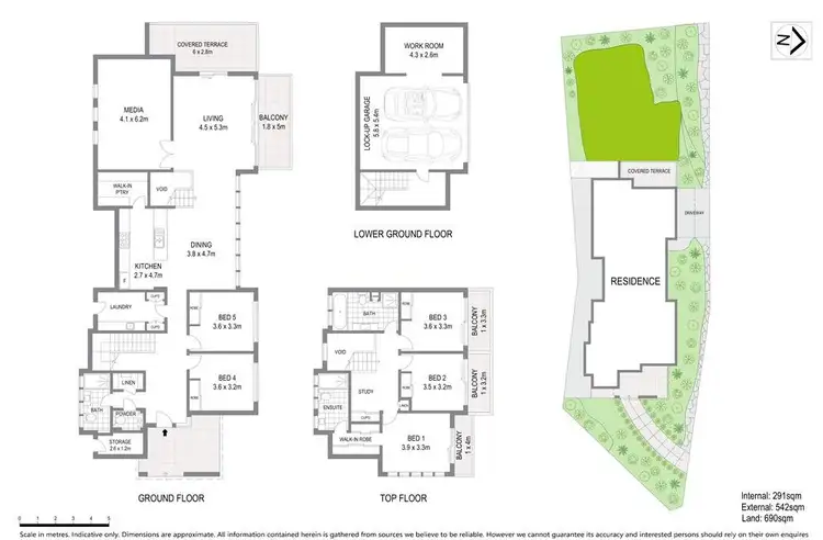 Floorplan of Homely house listing, 14 Bailey Avenue, Lane Cove NSW 2066