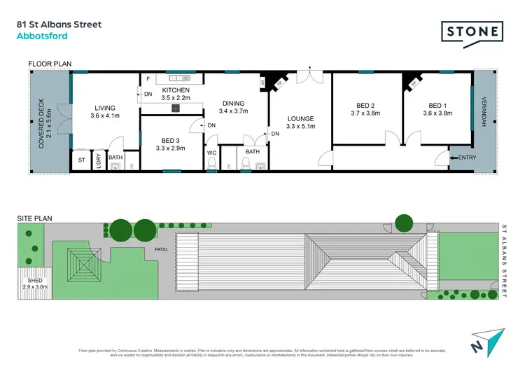 Floorplan of Homely house listing, 81 St Albans Street, Abbotsford NSW 2046