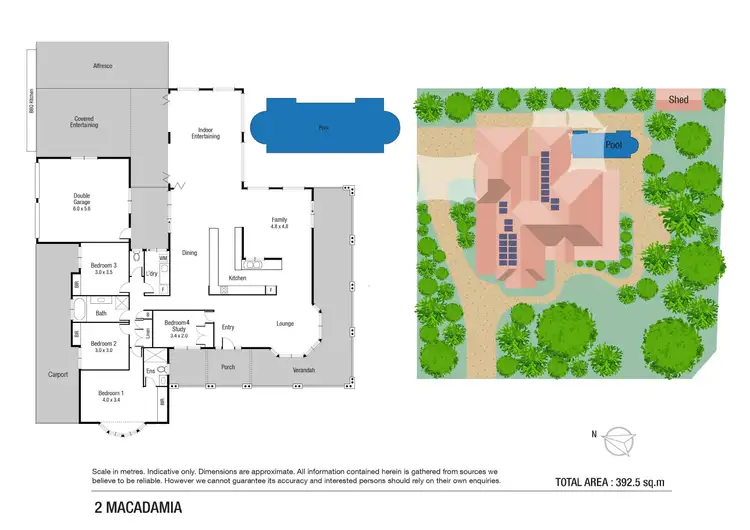 Floorplan of Homely house listing, 2 Macadamia Court, Bushland Beach QLD 4818